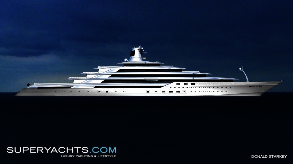 Semi Custom Yacht Donald Starkey 200m