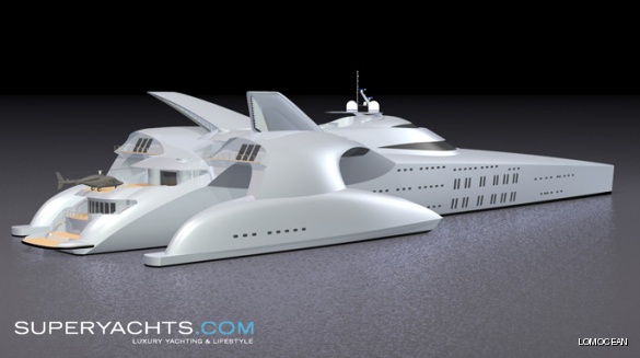 Semi Custom Yacht Moonset