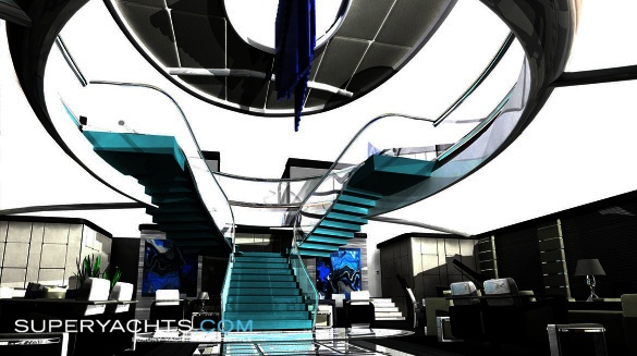 Semi Custom Yacht Megayacht 157m - Interior Semi Custom Yacht Megayacht 157m - Interior