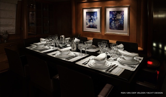 Rene van der Velden Yacht Design, Angel of Joy Interior