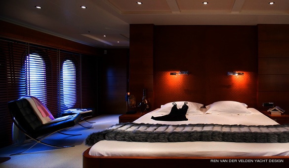 Rene van der Velden Yacht Design, Moonen 114 Interior 