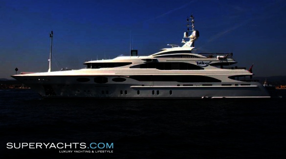 Luxury motor yacht Latinou, built in 2008 by Italian shipyard Benetti, ... Luxury motor yacht Latinou, built in 2008 by Italian shipyard Benetti, ...