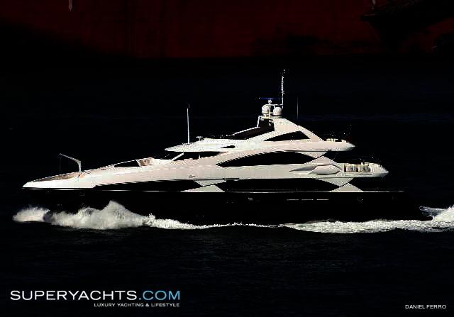 pink yacht